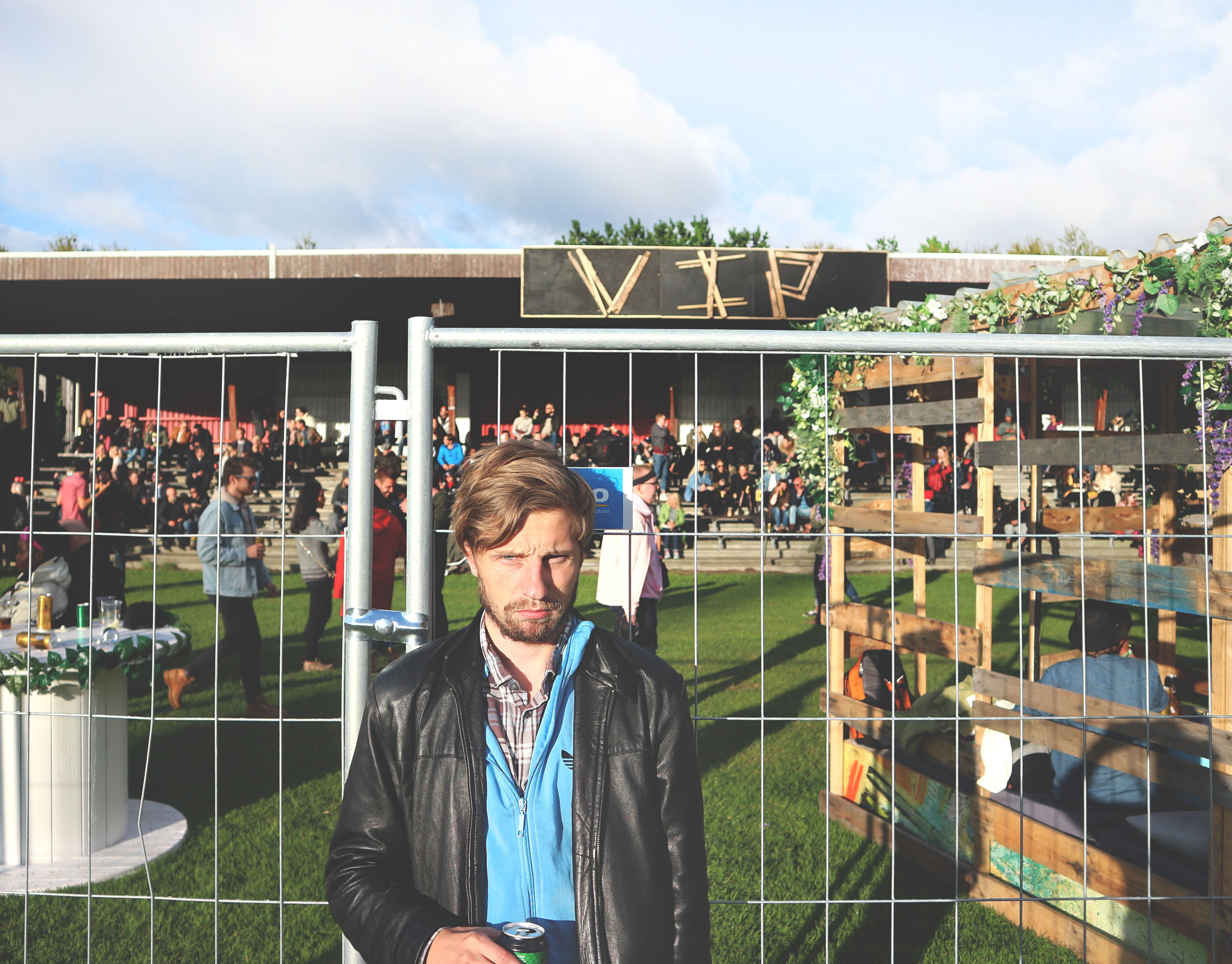 Elías Has Fun At The Festival Reykjavík Needs