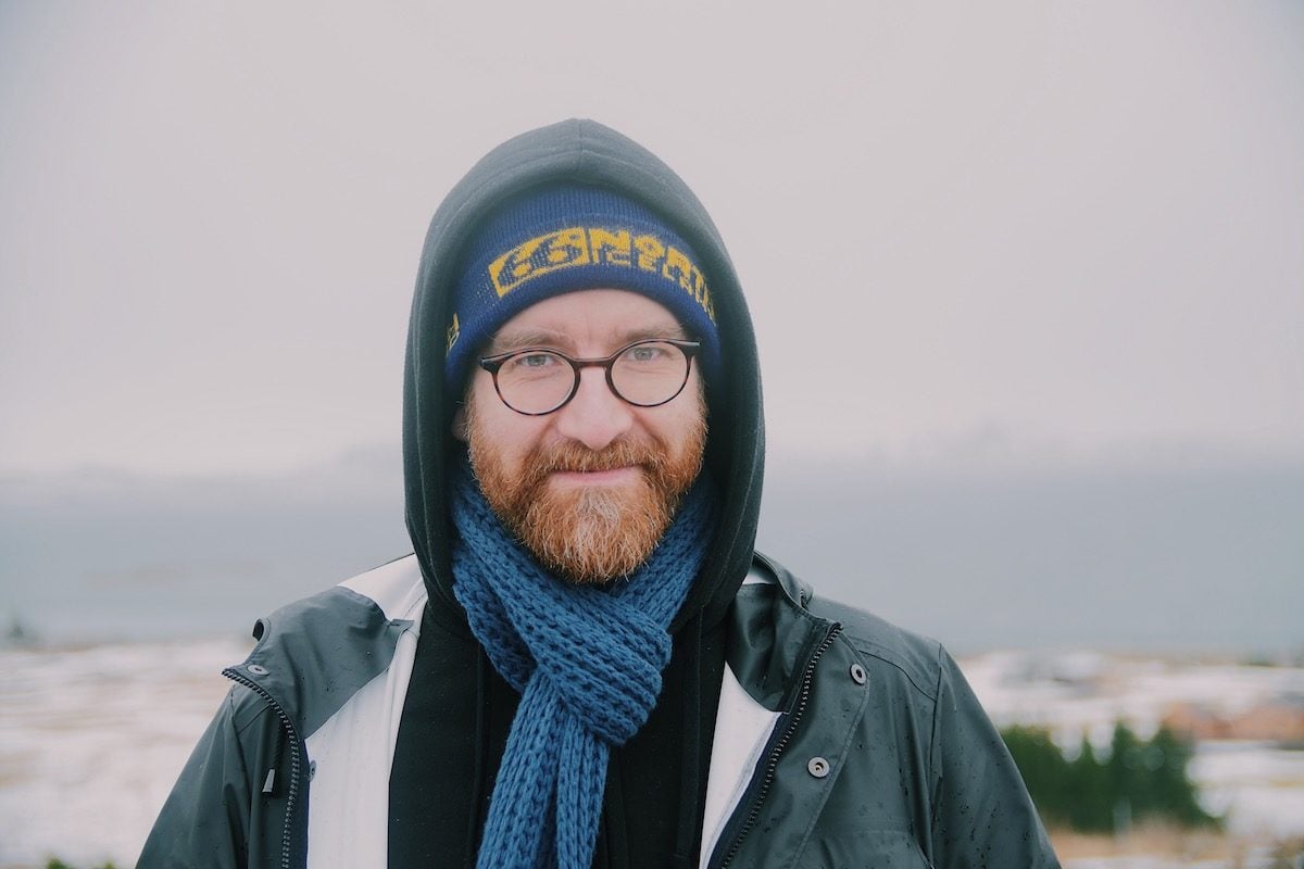 Iceland tourism John Þingvallavatn