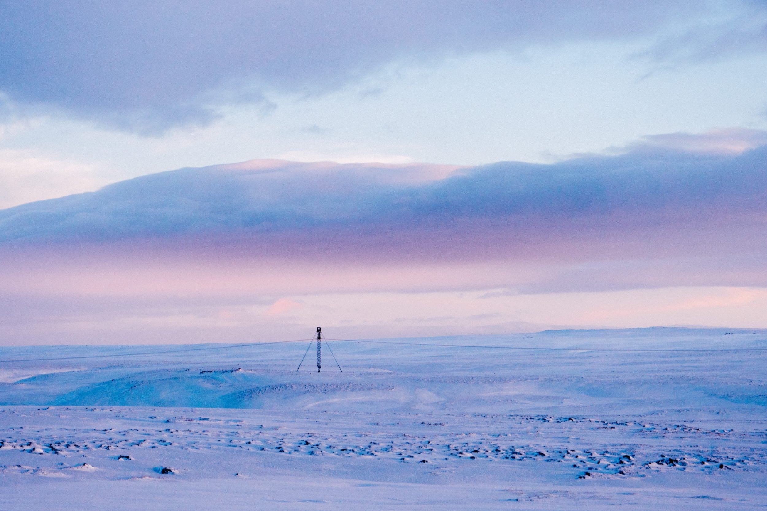 Photos: A Sunset Road Trip In The Snowy South