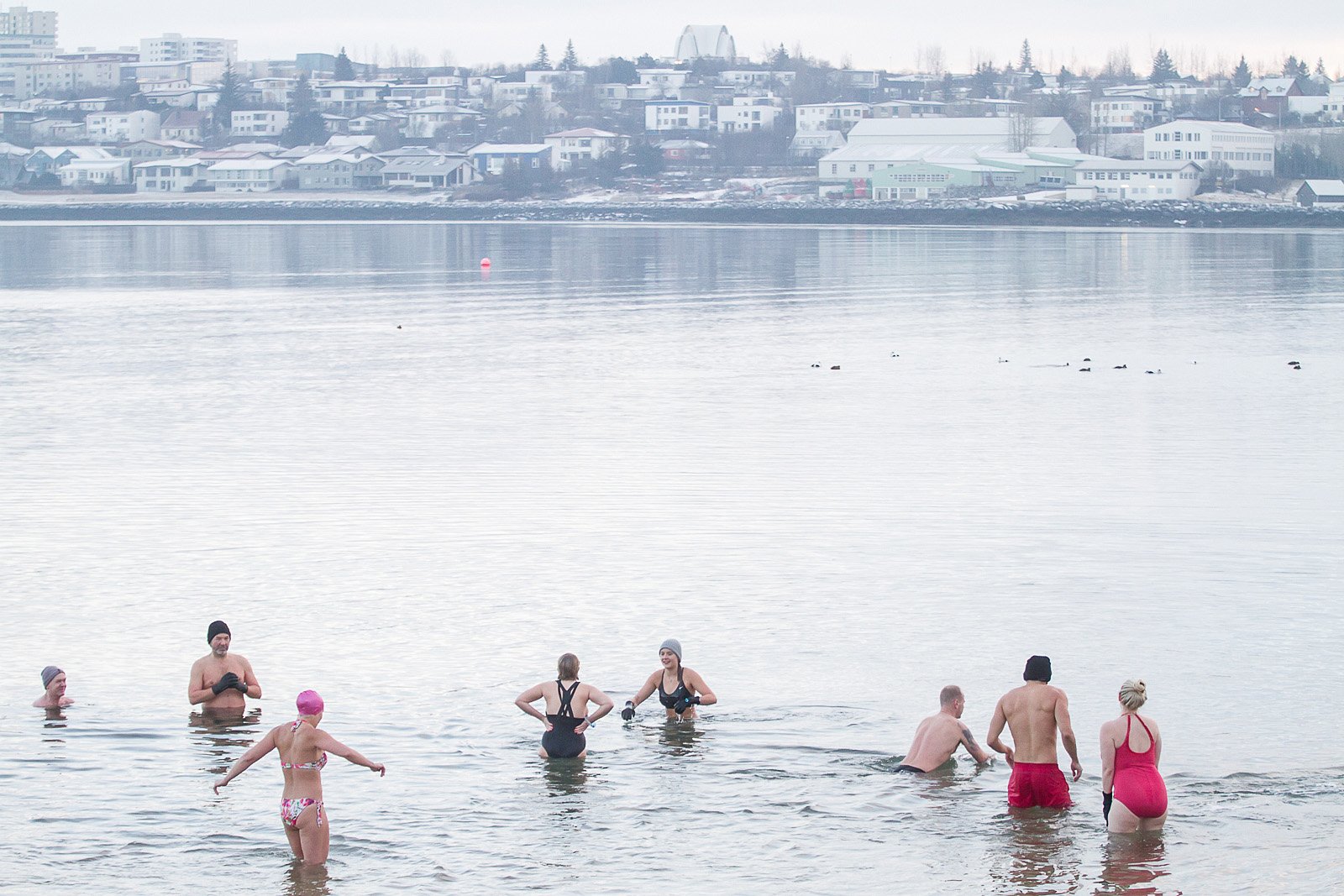 PHOTOS: The First Winter Swim Of The New Year