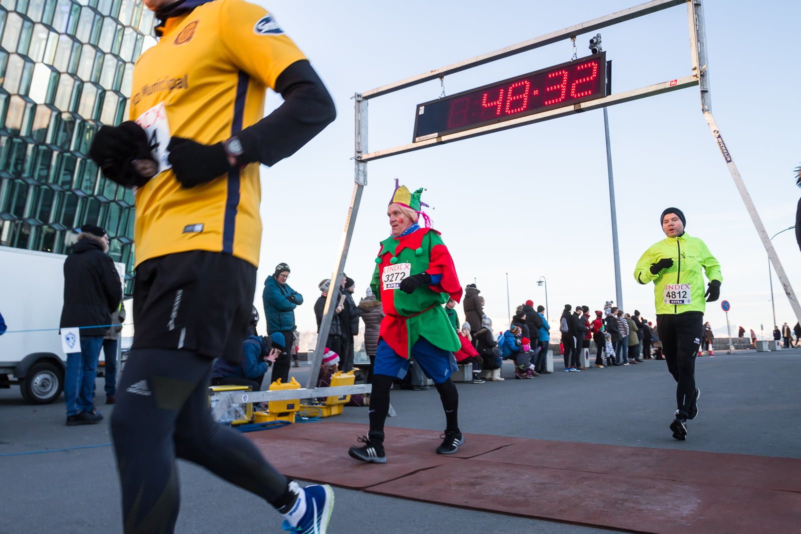 PHOTOS: Reykjavík’s New Year’s Run