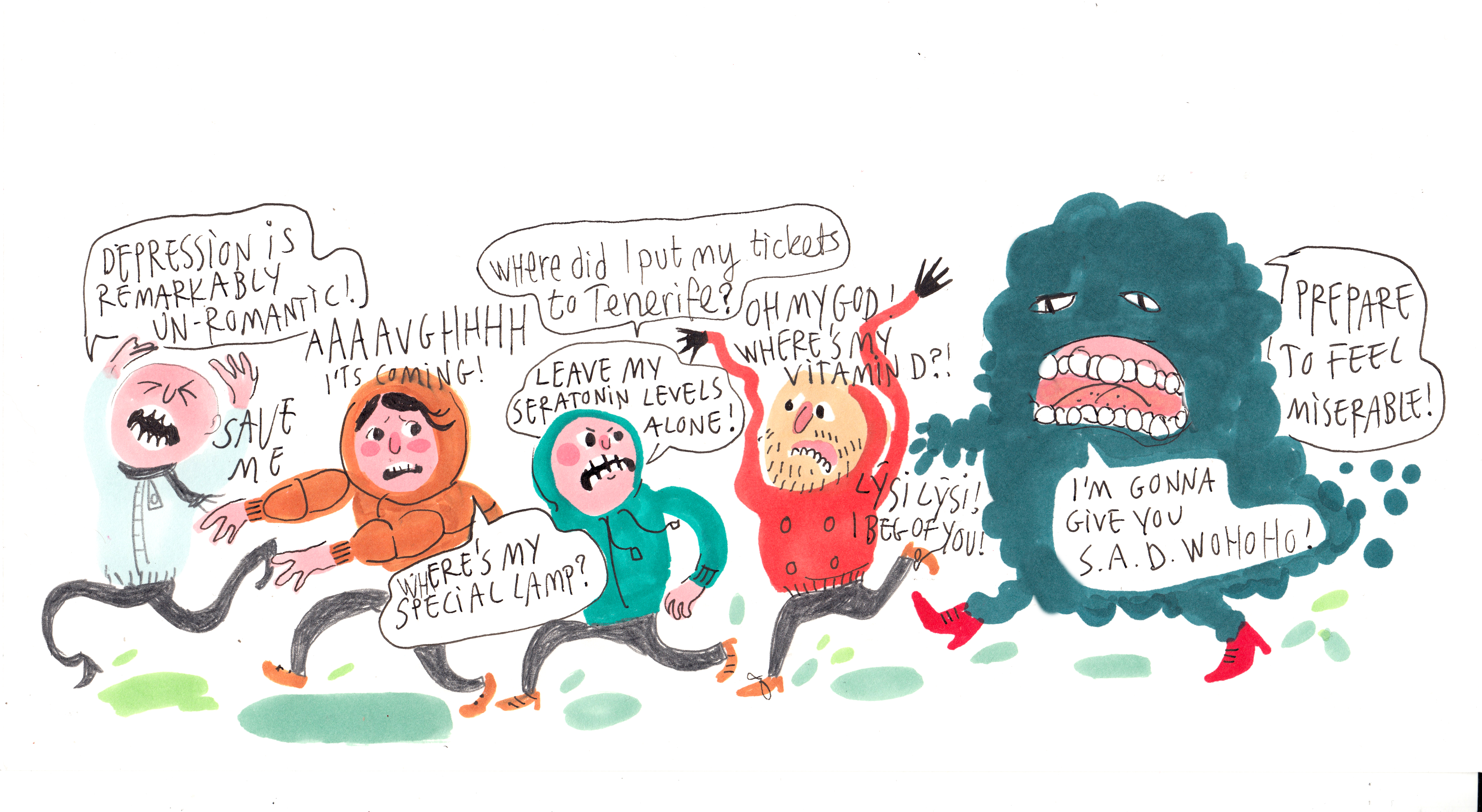 Comic By Lóa Hjálmtýsdóttir