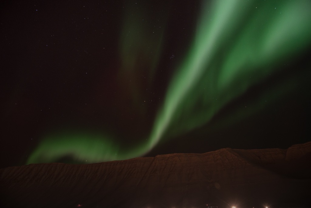Aurora Borealis in Ísafjörður, By Julia Staples
