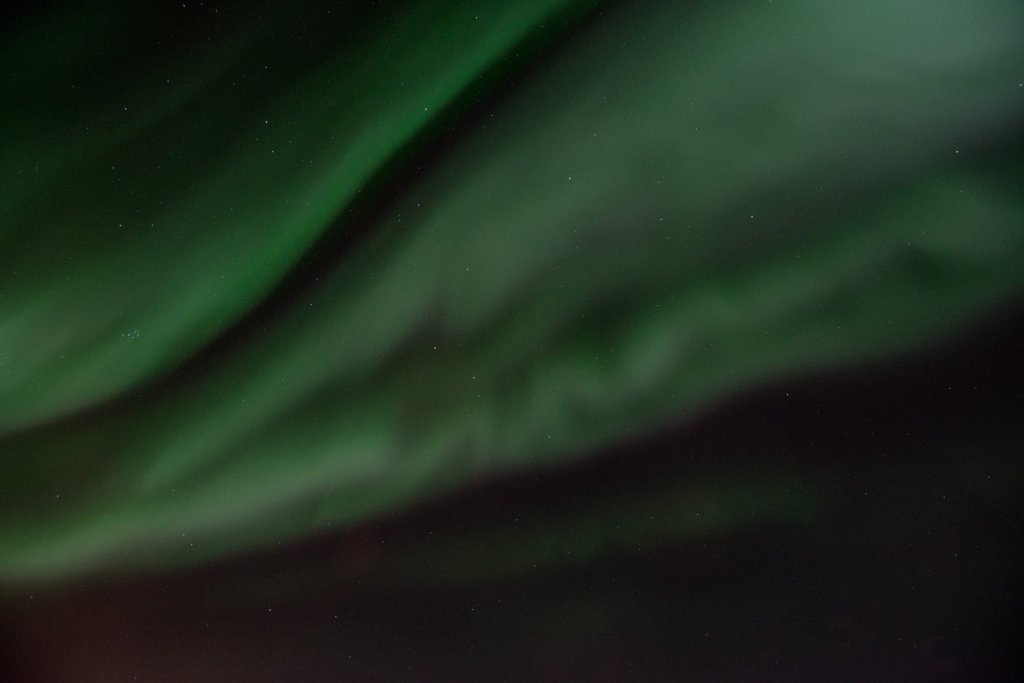 Aurora Borealis in Ísafjörður, By Julia Staples