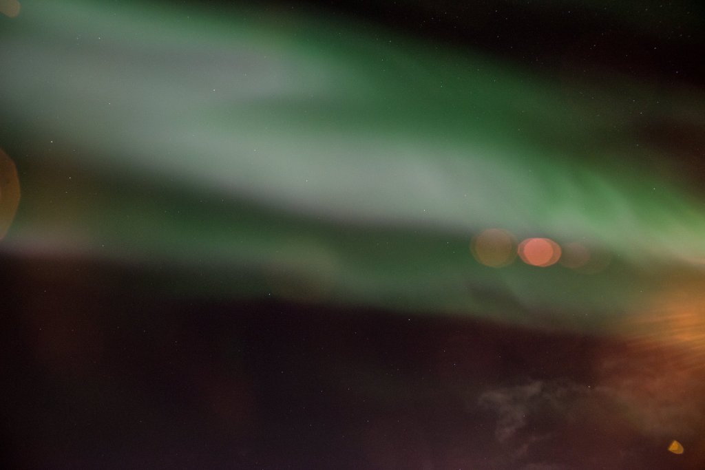 Aurora Borealis in Ísafjörður, By Julia Staples
