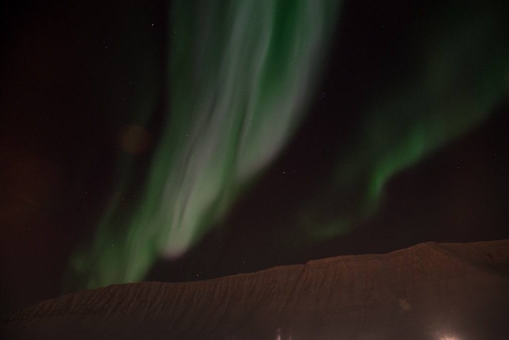 Aurora Borealis in Ísafjörður, By Julia Staples