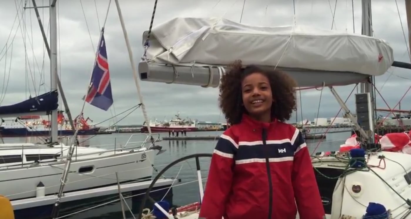 9-Year-Old Girl Will Sail Around Iceland