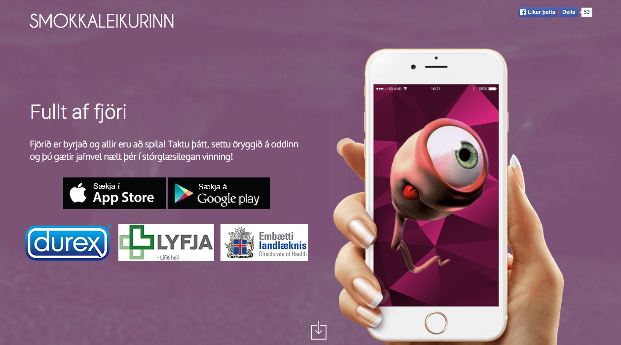 Icelandic Condom App Will Haunt Your Dreams