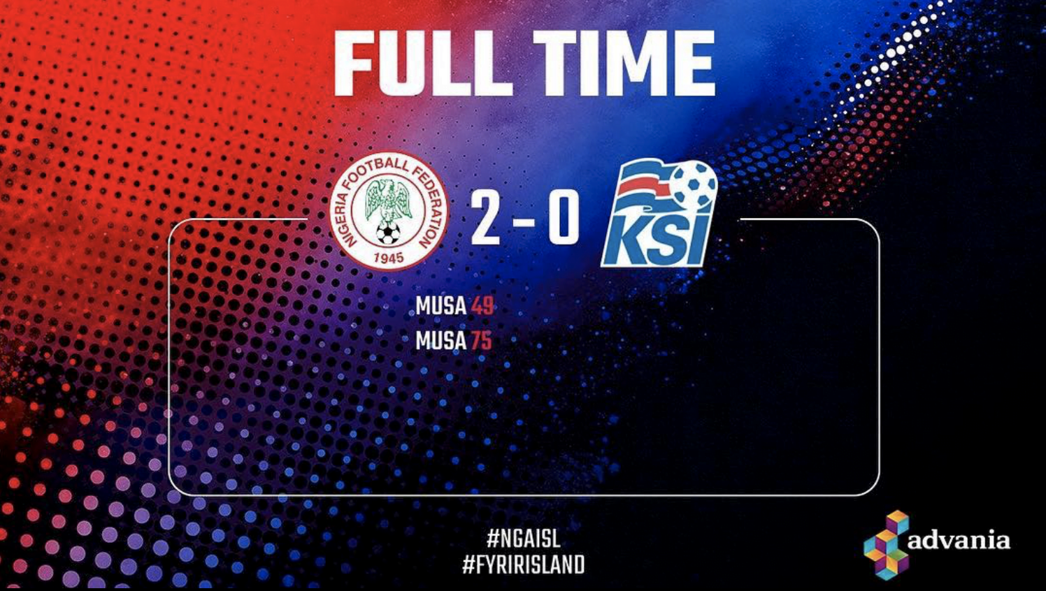 Nigeria 2-0 Iceland: Full Report, Player Ratings, Man of the Match