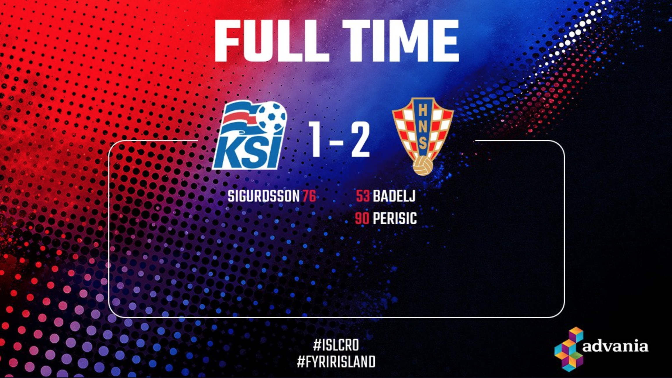 Iceland 1 – 2 Croatia: Full Report, Player Ratings, Man of the Match