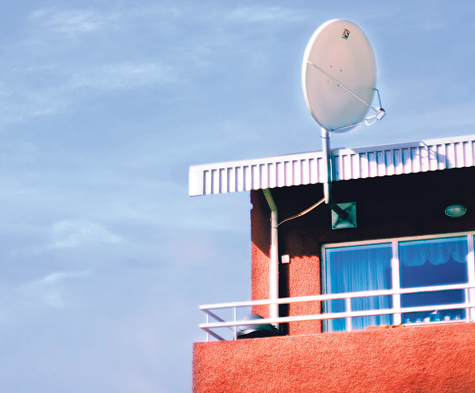 TV Satellite Dish