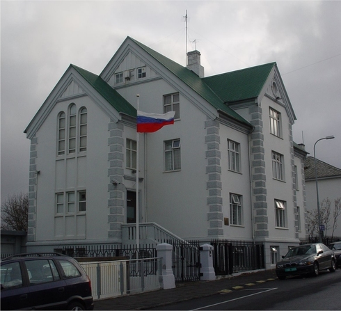 Protests Held At Russian Embassy