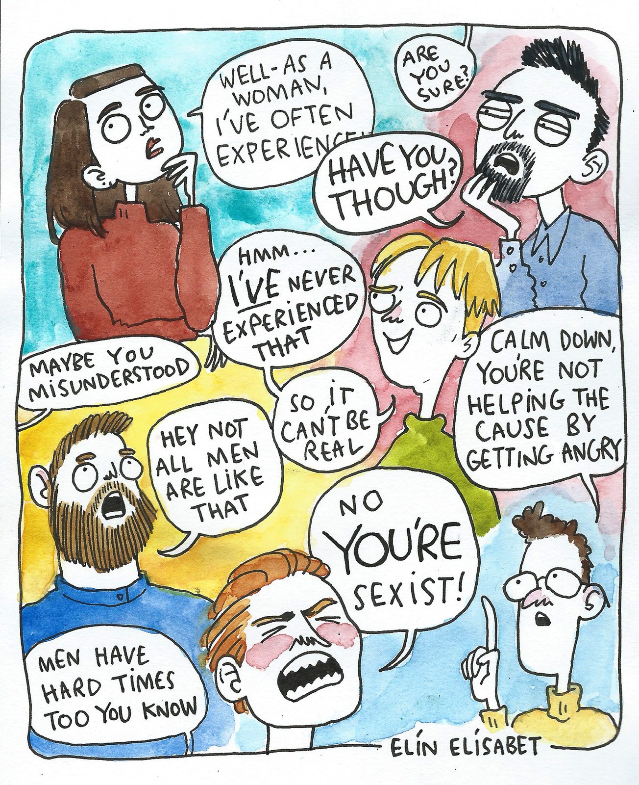 Comic By Elín Elísabet