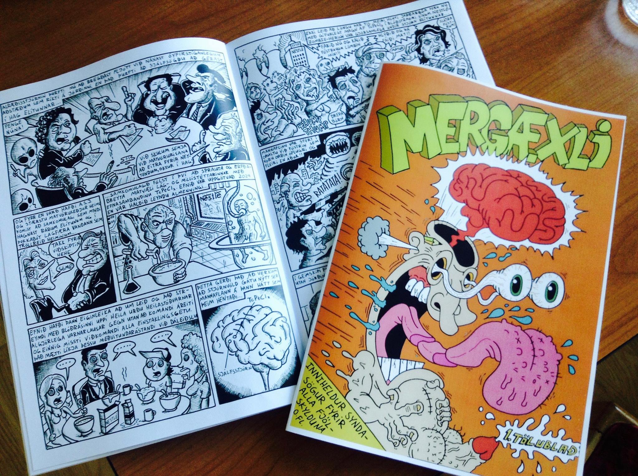 Puking Robots And Mutated Dinosaurs: Iceland’s Comic Underground