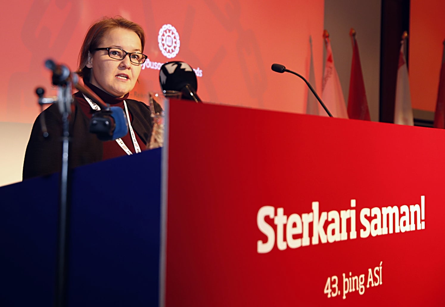 Confederation Of Icelandic Labour Unions Elects First Woman President