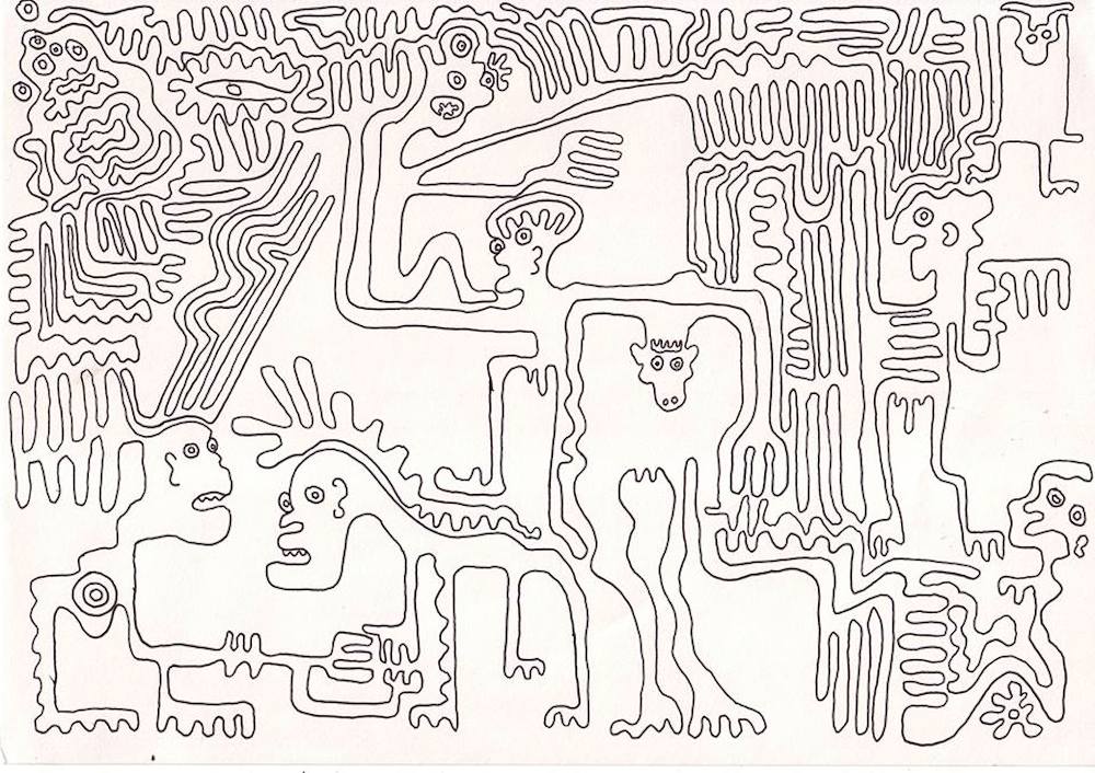 Einar Örn Makes Drawings To Dance To