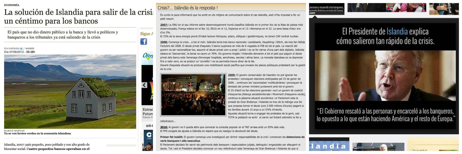The Icelandic Myth In Spanish Media