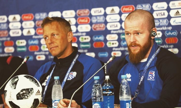 Iceland Pre-Game Press Conference Reveals Captain Aron Set To Start