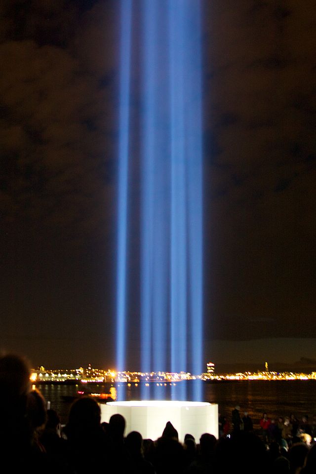 Record Numbers Turn Up For Imagine Peace Tower