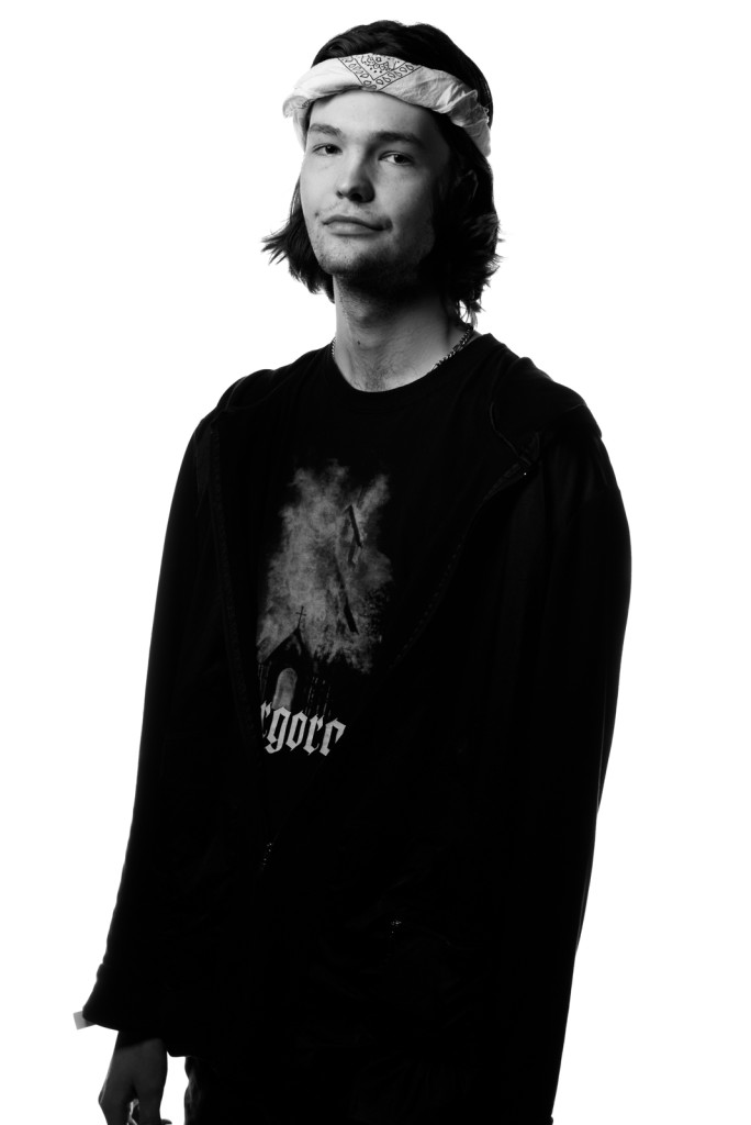 Portrait of Lord Pusswhip taken backstage during Sónar Music Festival in Reykjavík, Iceland on February 14, 2015. Copyright © 2015. Matthew Eisman. All Rights Reserved