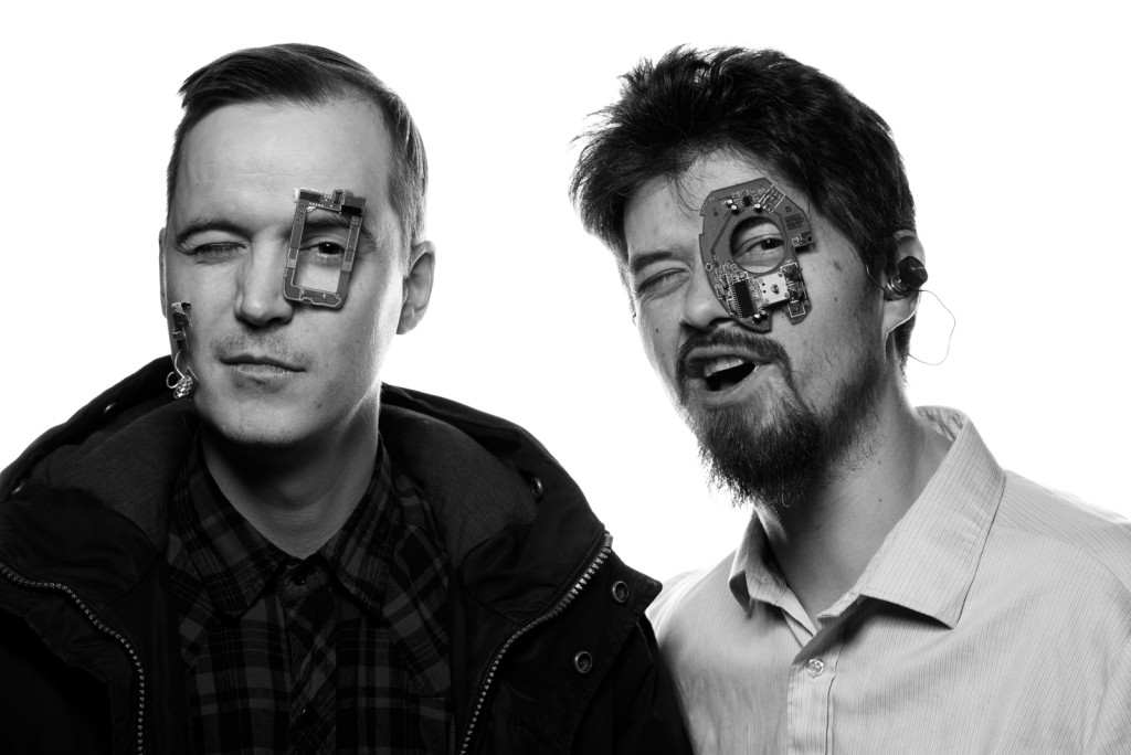 Portrait of the Icelandic band Mankan taken backstage during Sónar Music Festival in Reykjavík, Iceland on February 13, 2015. Copyright © 2015. Matthew Eisman. All Rights Reserved