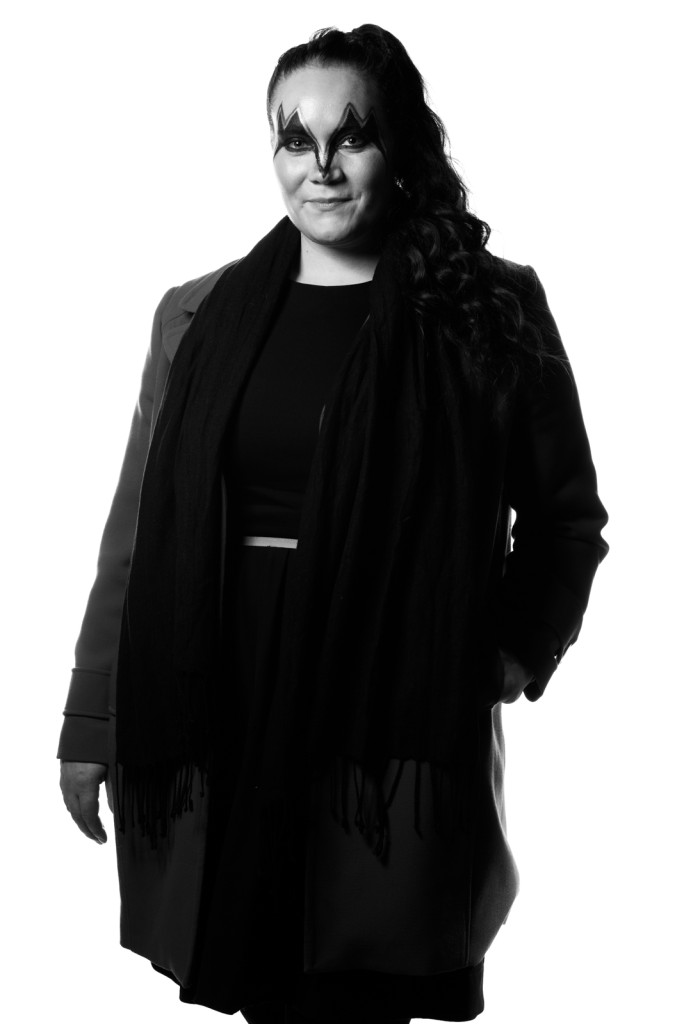 Portrait of the Icelandic musician Missy Melody taken backstage during Sónar Music Festival in Reykjavík, Iceland on February 13, 2015. Copyright © 2015. Matthew Eisman. All Rights Reserved