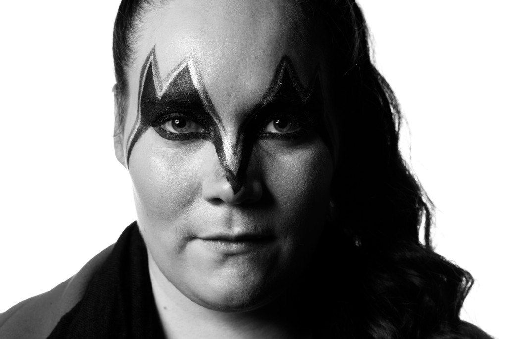 Portrait of the Icelandic musician Missy Melody taken backstage during Sónar Music Festival in Reykjavík, Iceland on February 13, 2015. Copyright © 2015. Matthew Eisman. All Rights Reserved
