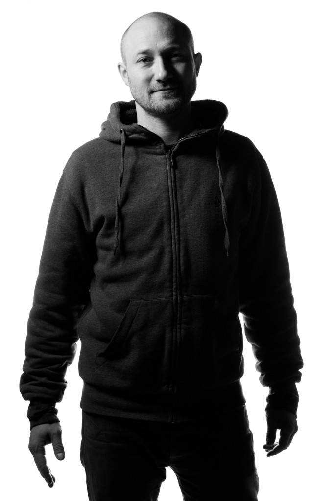 Portrait of the musician Paul Kalkbrenner taken backstage during Sónar Music Festival in Reykjavík, Iceland on February 13, 2015. Copyright © 2015. Matthew Eisman. All Rights Reserved