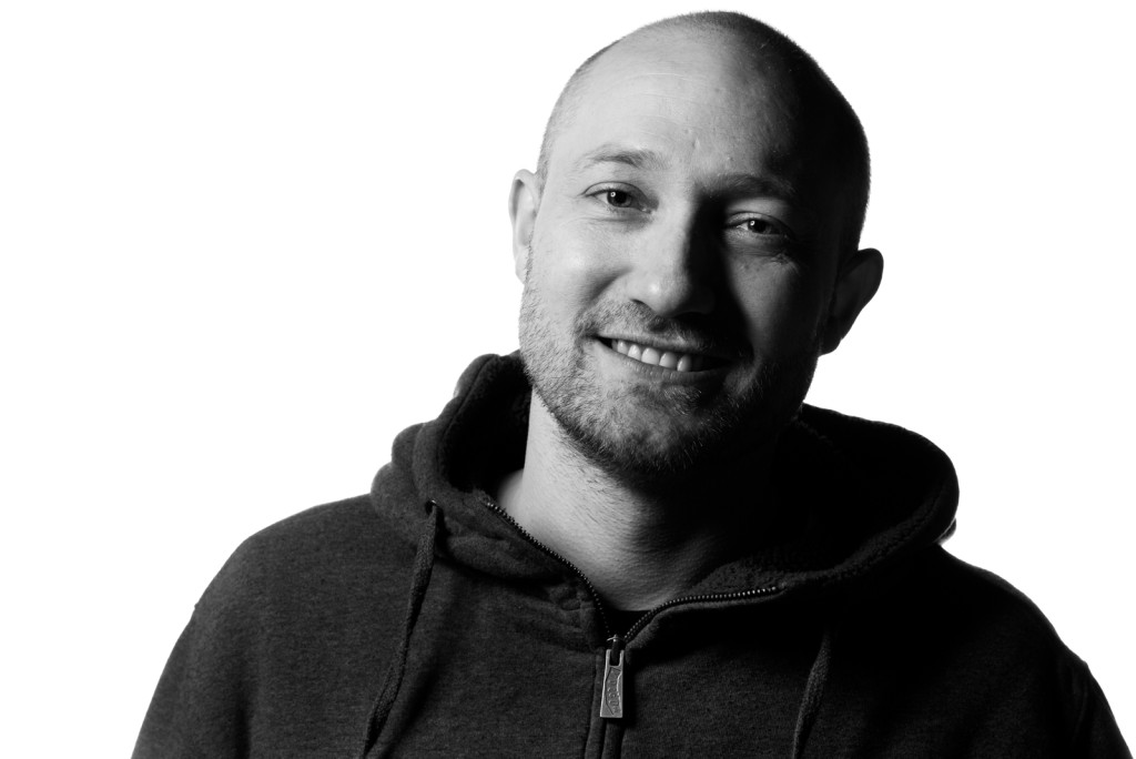 Portrait of the musician Paul Kalkbrenner taken backstage during Sónar Music Festival in Reykjavík, Iceland on February 13, 2015. Copyright © 2015. Matthew Eisman. All Rights Reserved
