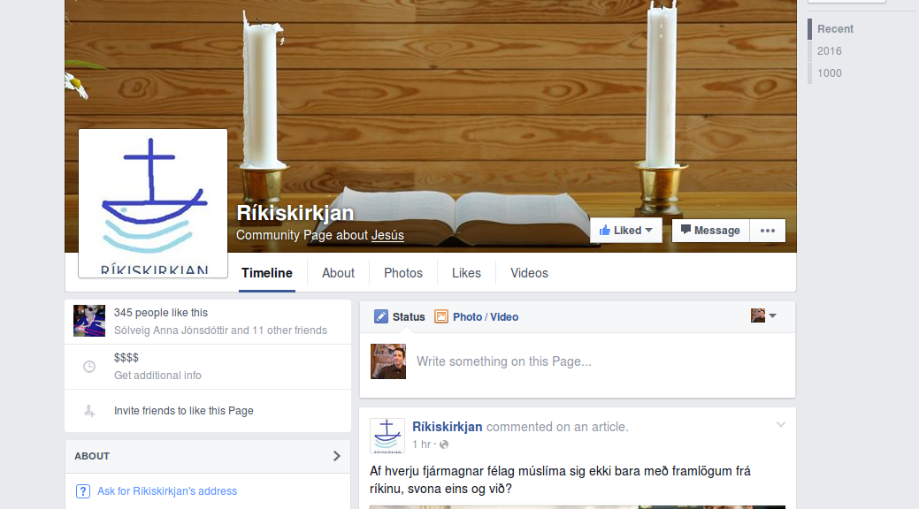 “State Church” Facebook Satire Account Proves Poe’s Law