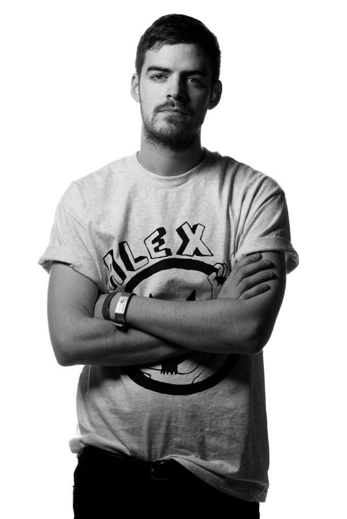 Portrait of Ryan Hemsworth taken backstage during Sónar Music Festival in Reykjavík, Iceland on February 14, 2015. Copyright © 2015. Matthew Eisman. All Rights Reserved