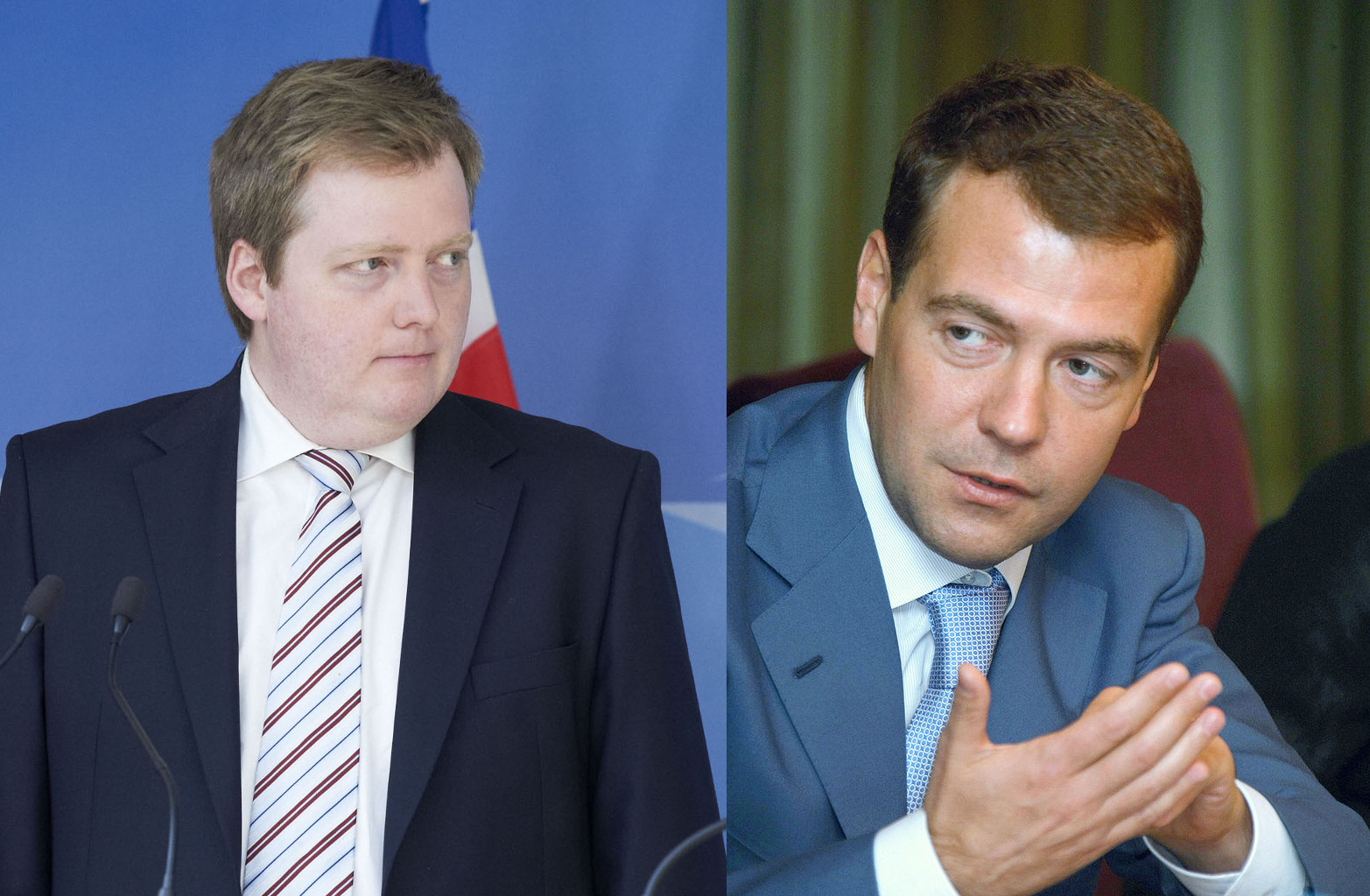 Iceland’s PM Meets Medvedev Over Trade Sanctions