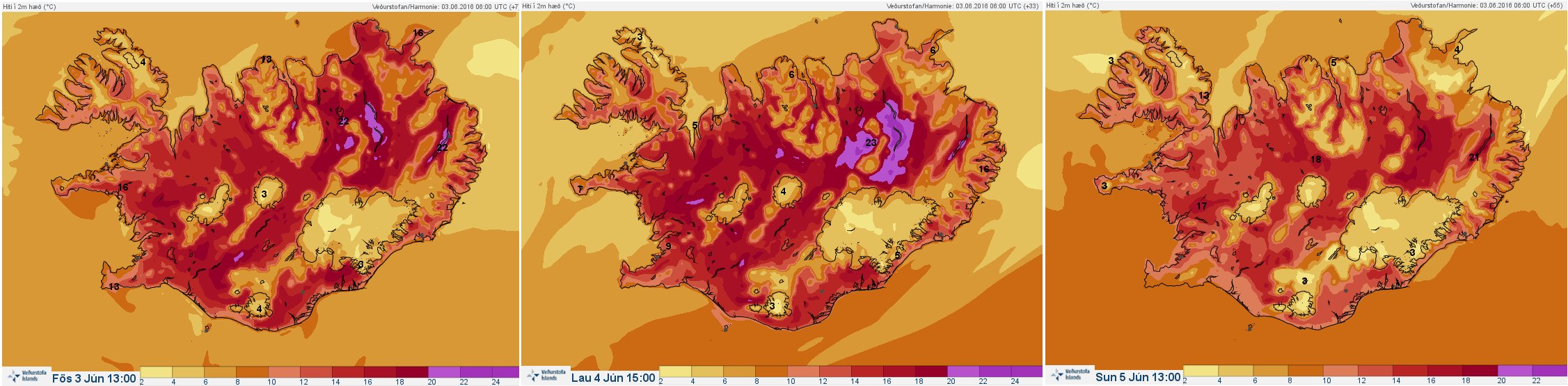 Iceland To Be Scorched By Weekend Heat Wave