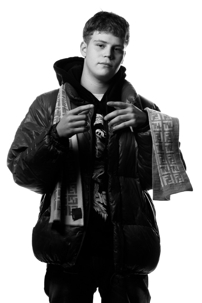 Portrait of Yung Lean taken backstage during Sónar Music Festival in Reykjavík, Iceland on February 14, 2015. Copyright © 2015. Matthew Eisman. All Rights Reserved